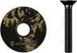 Riesel Design Top Cap Zwart/Alpine Aluminium/Carbon Racefiets 6g