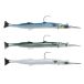 Savage Gear 3D Needlefish Pulsetail Leurre de pêche en mer 18cm 26g Vert Argent