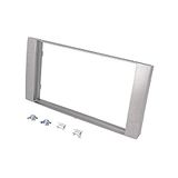 Sound-way 2 DIN Radiopaneel Frame Autoradio ondersteuning voor Ford Galaxy, Fiesta, Focus, C-MAX, S-MAX, Transit