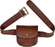 Widmann Bruine riem met portemonnee
