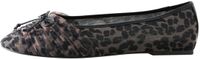 Next - Dames - Forever Comfort® ballerina's van mesh met strik - Dierenprint