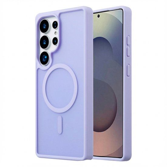imoshion Color Guard Backcover met MagSafe voor de Samsung Galaxy S25 Ultra - Lila