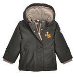 first instinct by killtec Kind Functioneel jack/outdoorjack met capuchon FIOW 38 MNS JCKT, dunkelstein, 110/116, 42123-000