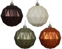 Decoris Kaemingk Kerstballen kunststof d8 cm a4 I Decoris