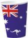 Australie gobelets jetables 8 pièces