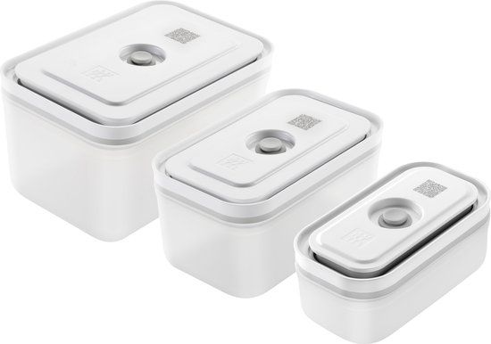 Zwilling Fresh & Save Vacuüm Vershoudbakjes - 3-delig - Kunststof - Luchtdicht - BPA-vrij