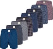 Phil & Co. Berlin Heren Boxershorts 8-pack - Katoenmix - Wijde Pasvorm