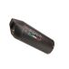 GPR Exhaust Systems Silencieux Slip On Homologué Furore Evo 4 Nero Suzuki Sv 650 A 21-22
