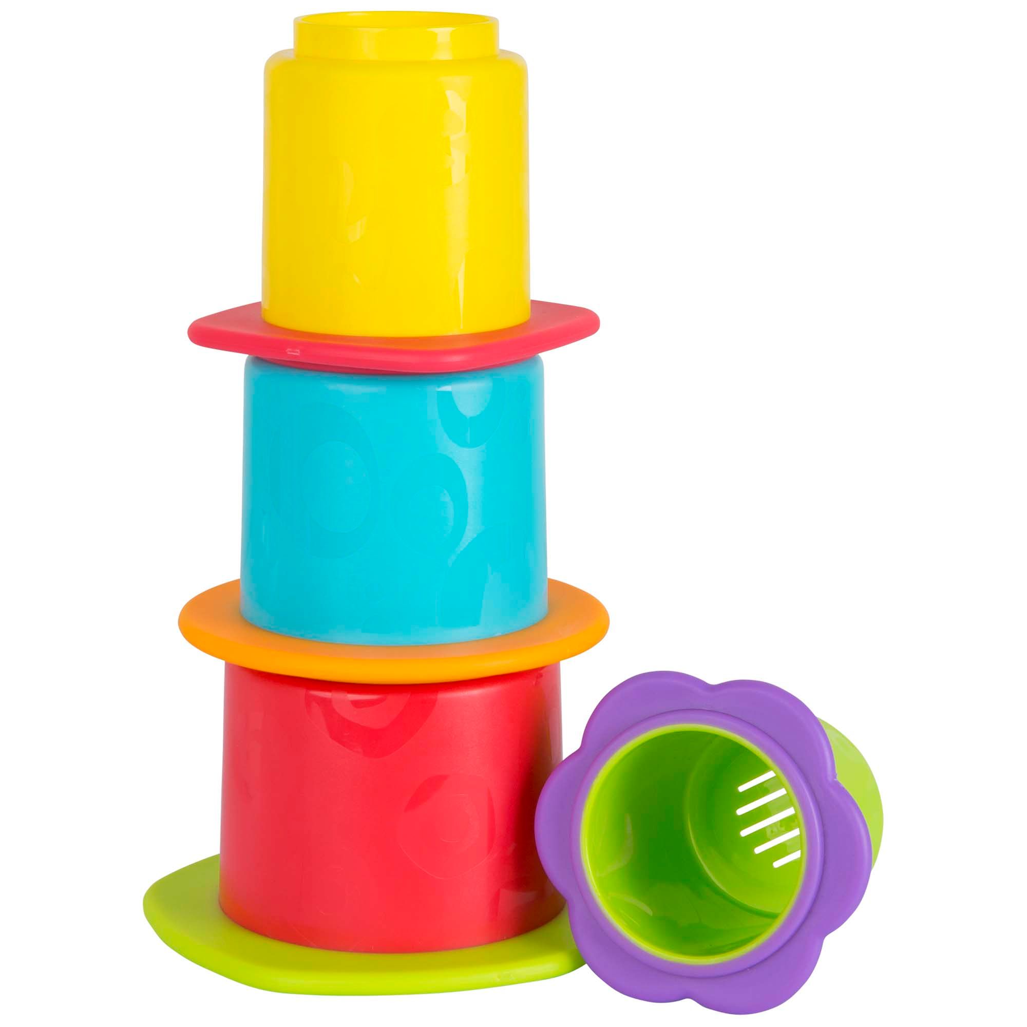 Playgro Chewy Stack & Nest Cups Stapelbekers - Multi
