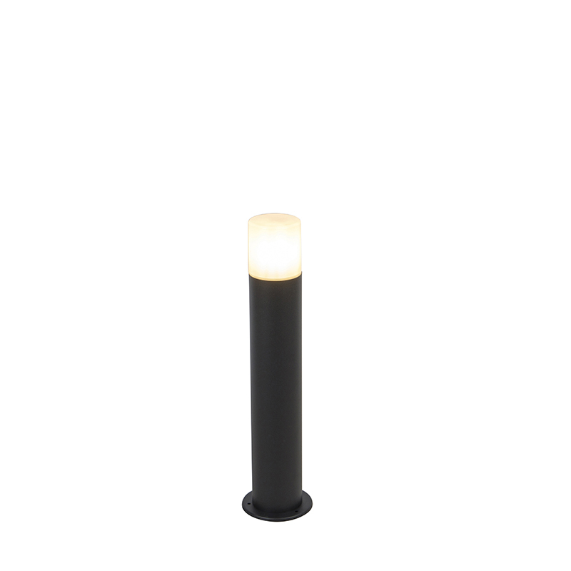 QAZQA odense - Staande buitenlamp - 1 lichts - H 50 cm - Zwart