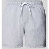JACK&JONES JPSTMAUI OCEAN SEERSUCKER SWIM SHORTS LN Jongens Zwembroeken