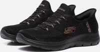Skechers SUMMITS-CLASSY NIGHT Dames Instappers - Zwart / Rose Gold
