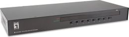 LevelOne KVM-3208 KVM-switch Rack-montage Zwart