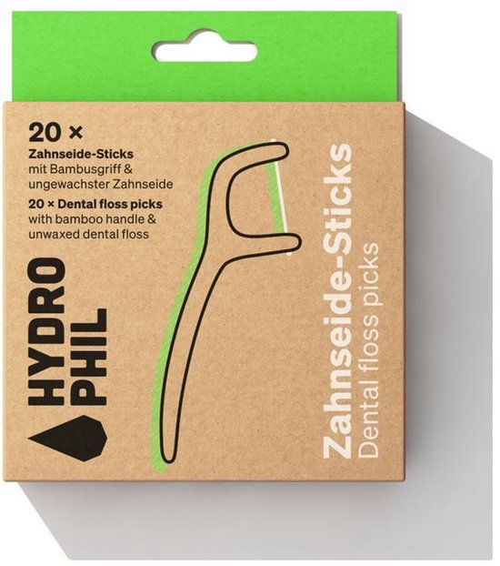 Hydrophil Floss Sticks Bamboe 20ST
