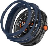 Wigento Samsung Galaxy Watch 8 Classic 46mm TPU beschermhoes - Armor - Blauw