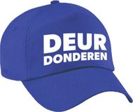 Bellatio Decorations Deur donderen pet blauw Achterhoek festival cap voor volwassenen