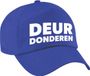 Bellatio Decorations Deur donderen pet blauw Achterhoek festival cap voor volwassenen