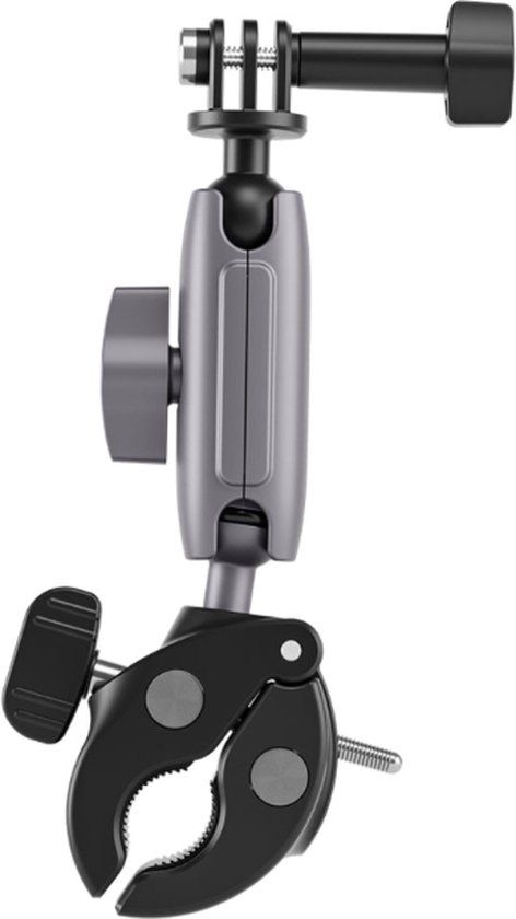 TELESIN Aluminium Universele Stuurhouder voor GoPro / DJI / Action Cameras - Grijs