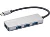 Sandberg 336-32 USB-C Hub 4x USB 3.2 Gen 1 Gris