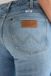 Wrangler MONTANA Dames Flared Fit Jeans Blauw - Maat W28 X L34