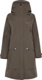 Didriksons ILMA WNS PARKA 8 Dames Outdoorjas - Mocha Brown