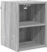 vidaXL Hangkast Grijs Sonoma 30 x 29,5 x 40 cm Bewerkt Hout