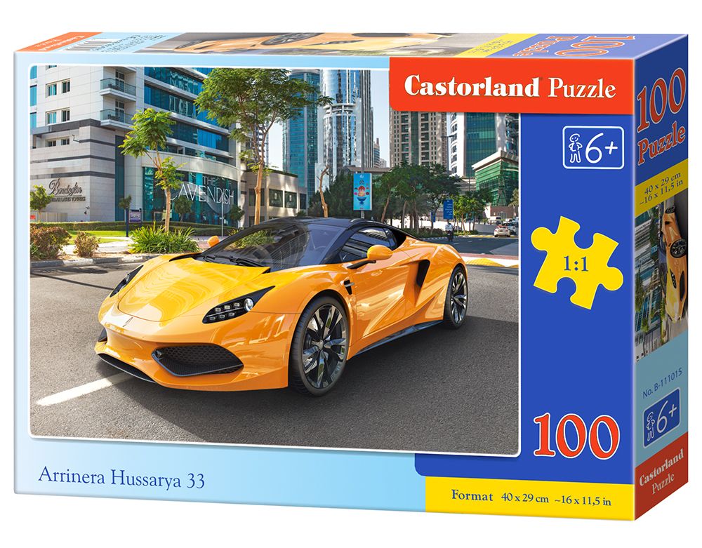Castorland Arrinera Hussarya 33 - 100 stukjes Puzzel - 6+ jaar