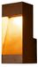 Konstsmide Rho Lampe murale d'extérieur Aluminium noir IP43
