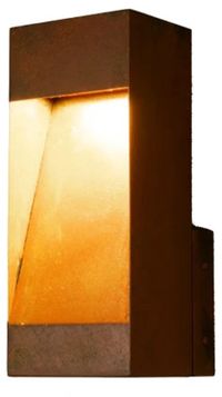 Konstsmide Rho Lampe murale d'extérieur Aluminium noir IP43