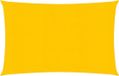 vidaXL Zonnezeil 160 g/m² 3x4,5 m HDPE Geel