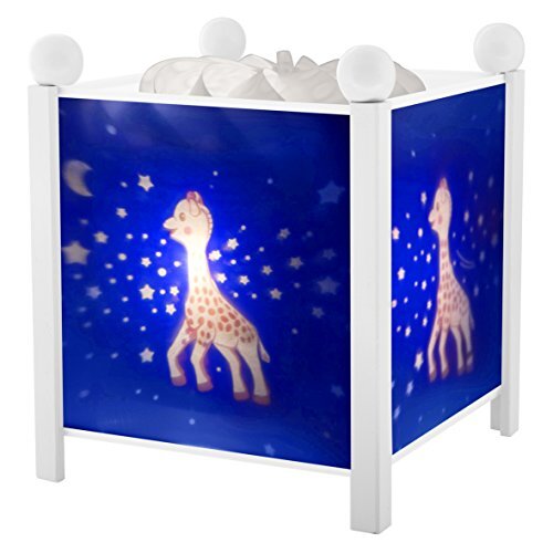 Trousselier 4363 WGB 12 V "Magische lantaarn Sophie the giraffe melkstraat" nachtlamp