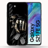 Beschermhoes Samsung Galaxy S21 FE / S21FE doodskopmotief Beschermhoes
