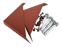 Evolar Evo-cover Bevestigingsset Steenrood