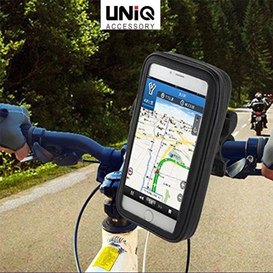 UNIQ accessory Fiets Stuur houder Bike Holder voor iPhone 6 6s Plus / 7 Plus Samsung Galaxy S6 Edge plus / S7 edge / Sony Xperia Z5 Premium - UNIVERSEEL