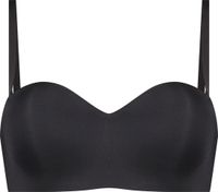 Hunkemöller Dames Lingerie Voorgevormde strapless beugel-bh Smooth - Zwart - maat C70