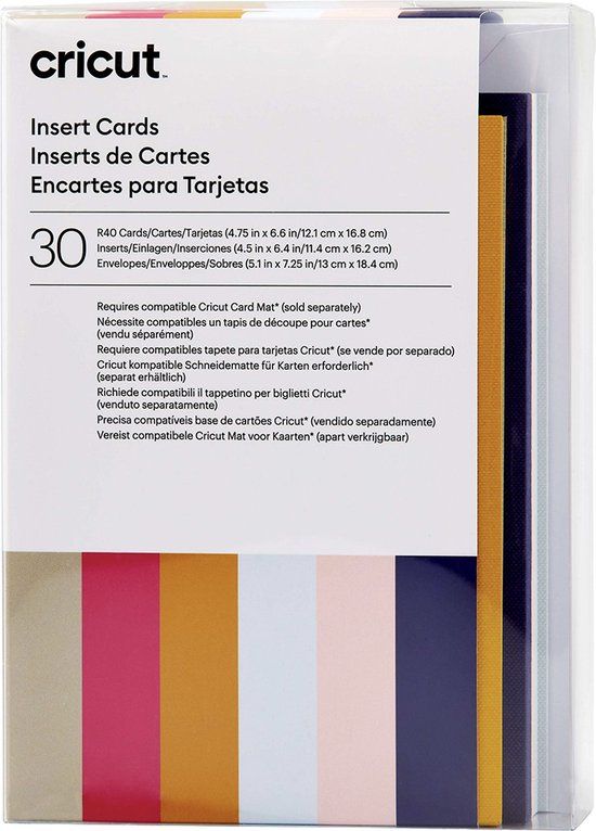 Cricut Insert Cards Sensei R40 - 30 Pack