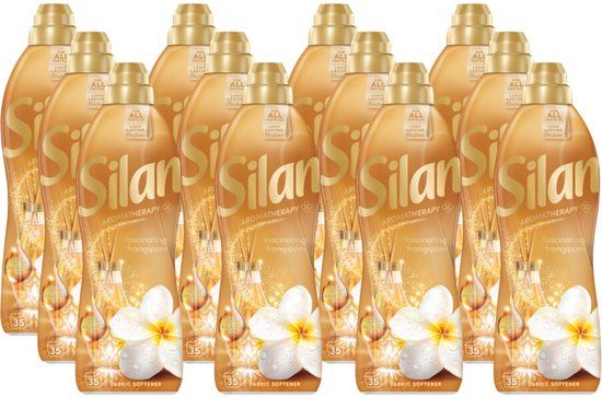 Silan Wasverzachter - Aroma Therapy - Fascinating Frangipani 770ml - 12x 35 Wasbeurten - Voordeelverpakking