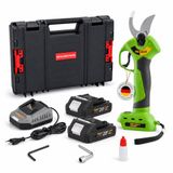 Procraft ES28Li bb accu takkenschaar tuinschaar 20 V 25 mm + 2x accu 2,0 Ah + oplader + RHINO-gereedschapskoffer