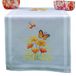 VERVACO Borduurpakket Voorbedrukt Kruissteek Tafelloper Kit BLOEMEN & VLINDERS Kruissteekpakket Voorgedrukt 40 x 100 cm Tafellinnen Decor Handwerken Pakket Knutselen voor Volwassenen Creatief Cadeau