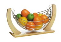 Premier Brands of America Premier Frucht hangmat, chroom, rubberhout
