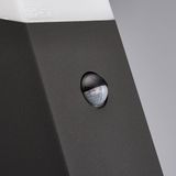 Lucande - Padverlichting, zuillampen - 1licht - Aluminium, polycarbonaat - H: 100 cm - E27 - grafietgrijs, opaalwit