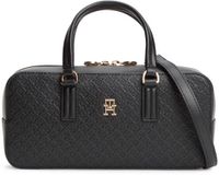 Tommy Hilfiger Th Daily Crossover Mono Handtas - Zwart