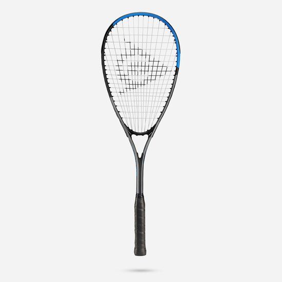 Dunlop Sonic Lite Squashracket - Senior - Aluminium - Donkergrijs/Blauw