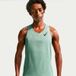 Nike AeroSwift Hardloopshirt Heren - olijf, zwart, Maat S