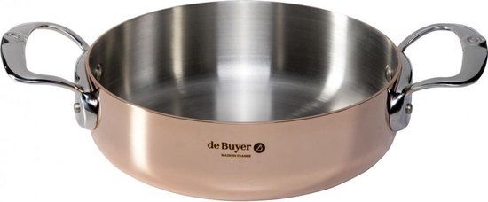 De Buyer Prima Matera Braadpan Koper/RVS 20cm