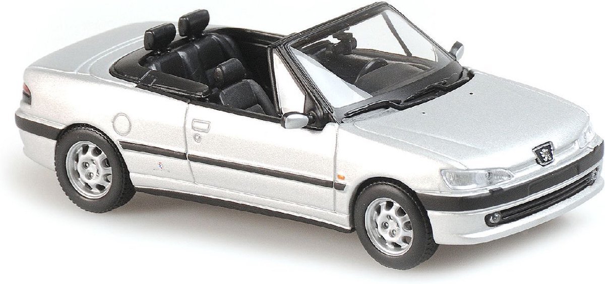 Maxichamps 306 Cabriolet 1998 Silver