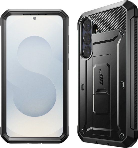Supcase UB Pro hoesje geschikt voor Samsung Galaxy S25 - Zwart