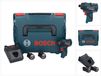 Bosch GDR 12V-110 Professionele accu-slagmoersleutel 12 V 110 Nm 1/4" borstelloos + 2x oplaadbare accu 2.0 Ah + lader + L-Boxx