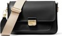 Michael Kors Bradshaw Sac bandoulière moyen en cuir Noir