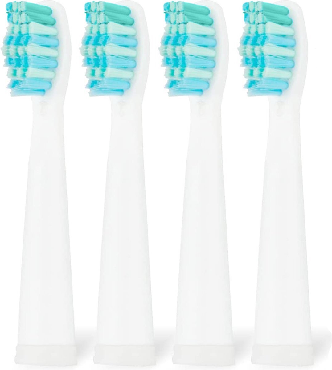 Seago - Set van 4 stuks opzetborstel vervangende tandenborstels voor SG-2303 - Wit